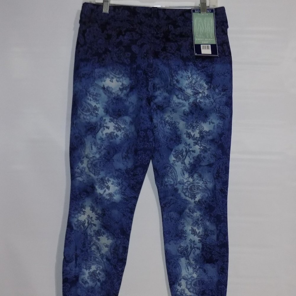 Bandolino Lisbeth Curvy Skinny Crop Jeans Sz 6 NWT - Picture 6 of 11